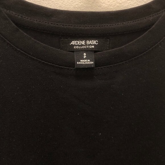 NWT Ardene 10-pack bundle of black cotton crew neck long sleeve shirts - Size S - Picture 4 of 5